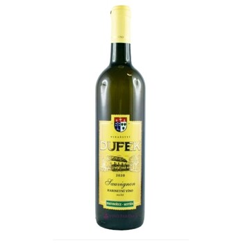 Sauvignon kabinentné 2020 suché 0,75l Vinařství Josef Dufek