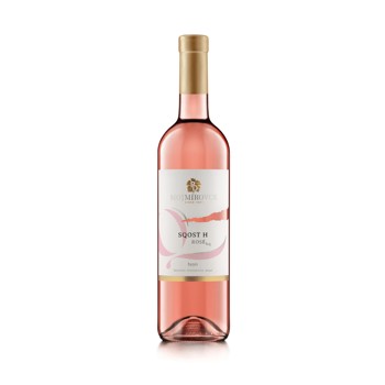 SQOST Hron Rosé víno s D.S.C. 2019 sladké 0,75l PD Mojmírovce