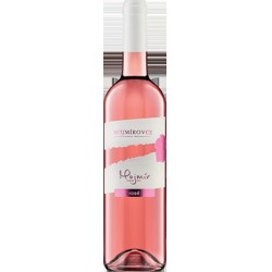 Mojmír rose akostné víno značkové 2019 suché 0,75l PD Mojmírovce